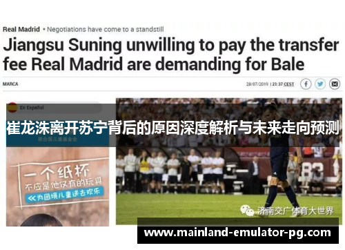 崔龙洙离开苏宁背后的原因深度解析与未来走向预测